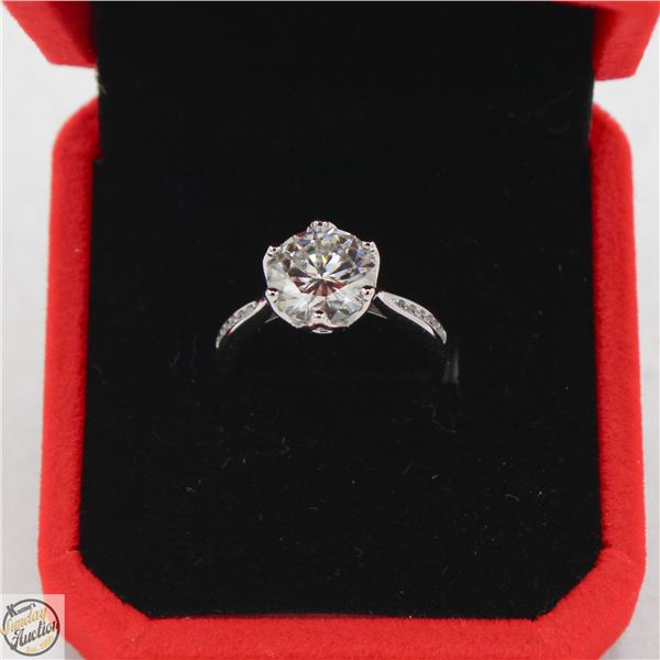 #3404-3.00 CT GRA CERTIFIED ROUND BRILLIANT CUT