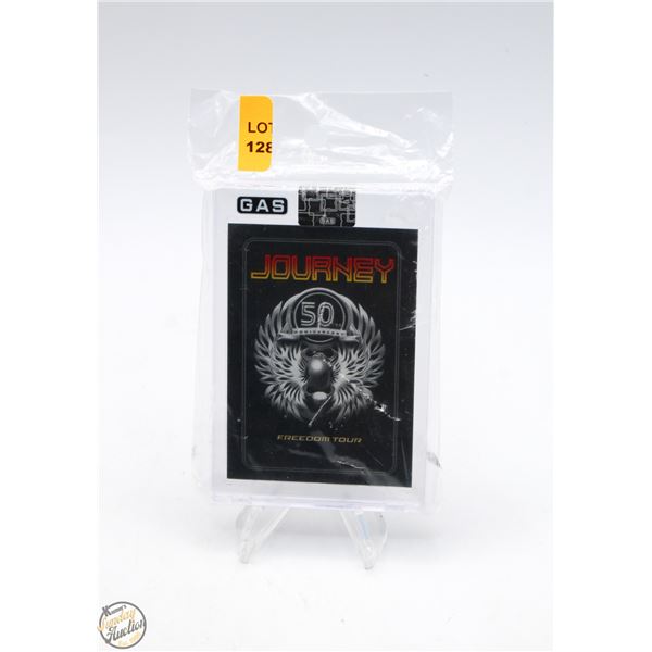 ENCASED JOURNET 50TH ANNIVERSARY FREEDOM TOUR CARD