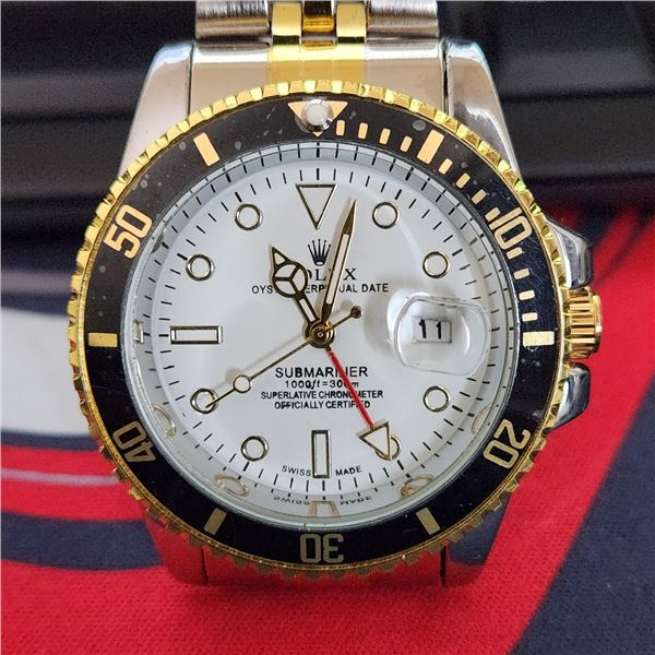 NEW REPLICA R0LEX "SUBMARINER" QUARTZ WATCH
