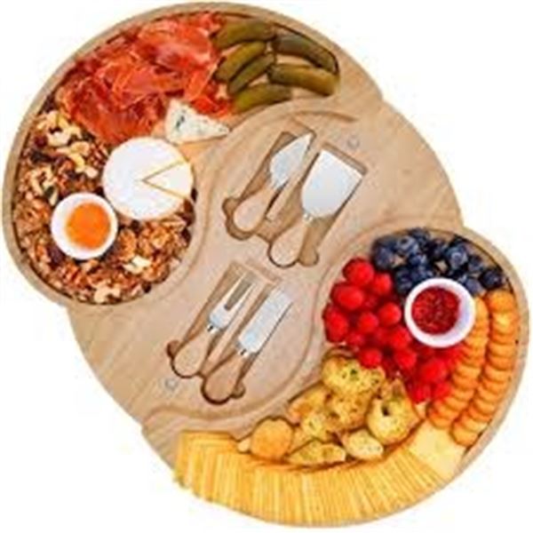 BRAND NEW ZMARKKRAFT DOUBLE LAYER CHARCUTERIE BOAR