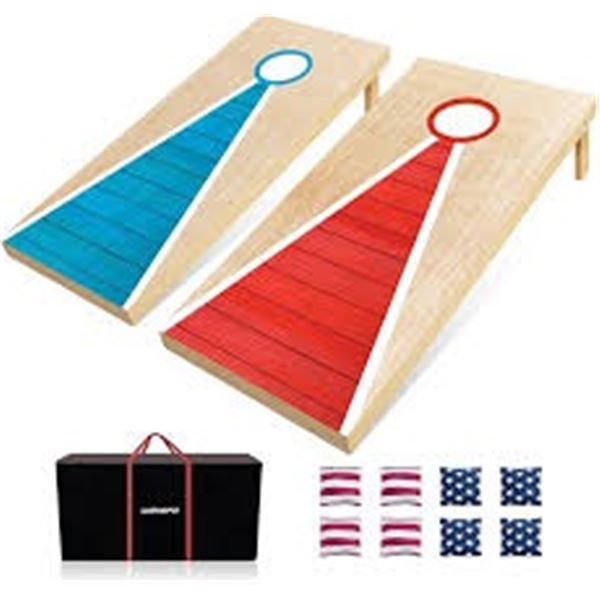 BRAND NEW 4 X 2FT CORNHOLE SET