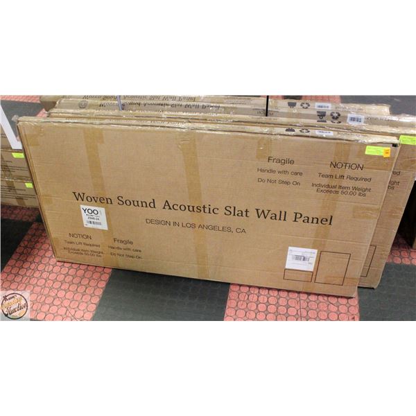 BRAND NEW LARGE SLAT ACOUSTIC PANELS SOUND PROOF