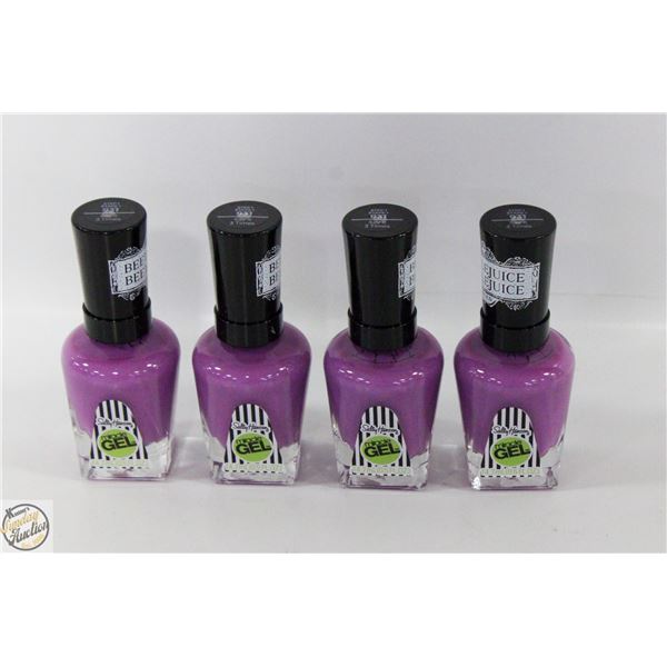 4 X 14.7ML SALLY HANSEN BEETLEJUICE 931