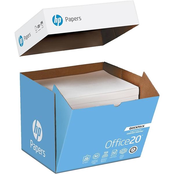 NEW HP PRINTER PAPERS 8.5 X 11" 6PK 2400 SHEETS