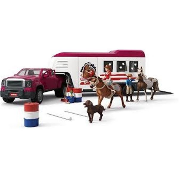 NEW W BOX SCHLEICH HORSE CLUB 119PC LAKESIDE TRAIL