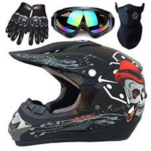 NEW MOTOCROSS HELMET ADULT FULLFACE PROTECTION