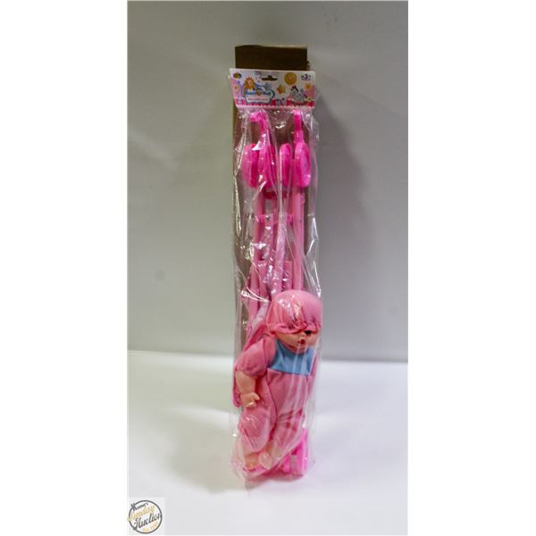 BRAND NEW RYD SWEET DOLL BABY STROLLER PINK
