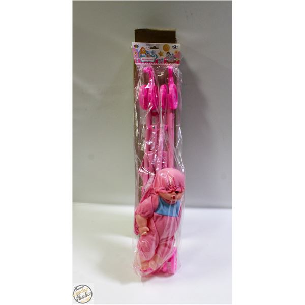 BRAND NEW RYD SWEET DOLL BABY STROLLER PINK