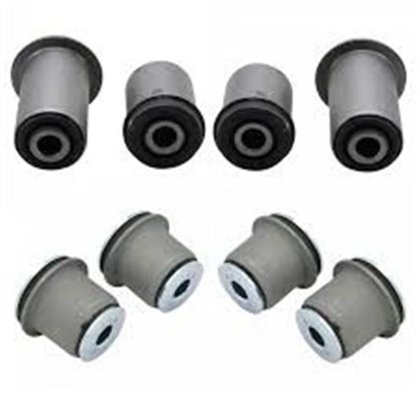 NEW TRQ FRONT UPPER LOWER CONTROL ARM BUSHING KIT