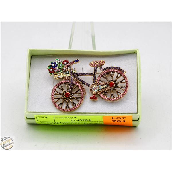 NEW MULTICOLOUR BICYCLE, FLOWER BASKET