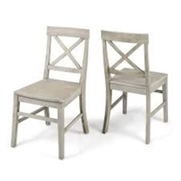 BRAND NEW RICKS DINING CHAIR SET LIGHT ACACIA WOOD