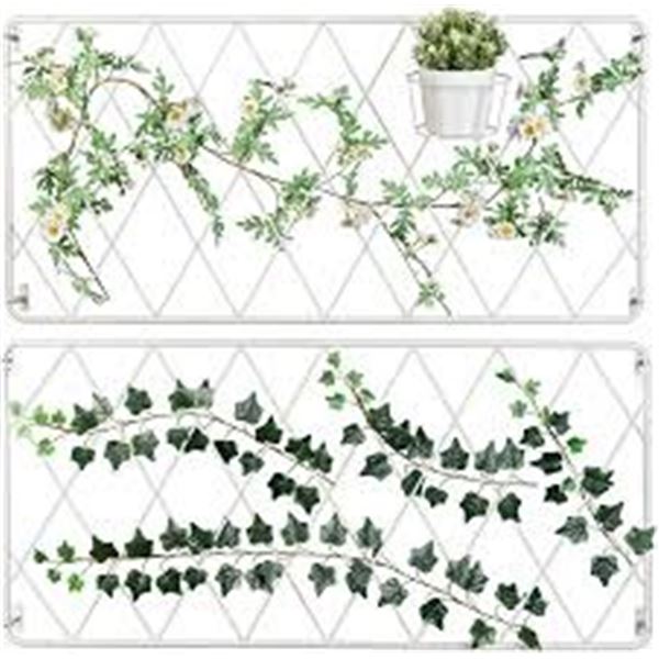 NEW 2 PANELS 24" WALL MOUNTED GARDEN TRELLIS