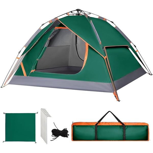 NEW AFFA CAMPING AUTOMATIC TENT POP UP 2-3 PERSON