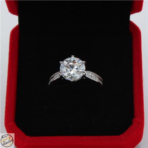 #3485-3.00 CT GRA CERTIFIED ROUND BRILLIANT CUT