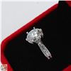 Image 2 : #3485-3.00 CT GRA CERTIFIED ROUND BRILLIANT CUT