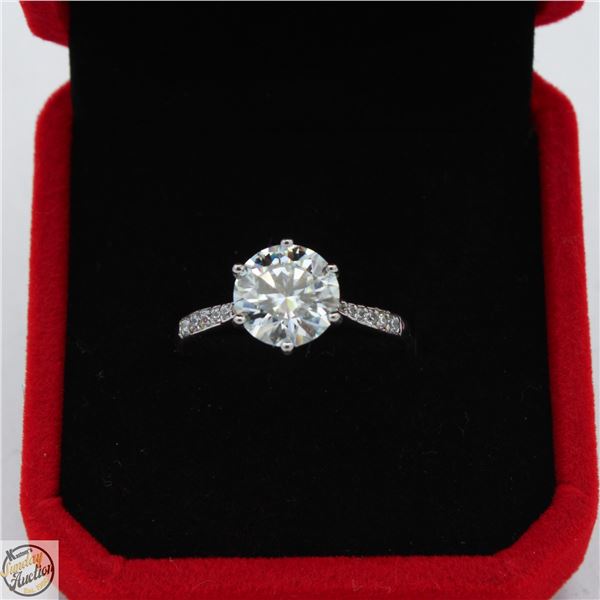 #3484-3.00 CT GRA CERTIFIED ROUND BRILLIANT CUT