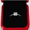 Image 1 : #3477-1.00 CT GRA CERTIFIED PRINCESS CUT MOISSANIT