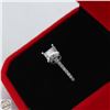Image 2 : #3477-1.00 CT GRA CERTIFIED PRINCESS CUT MOISSANIT