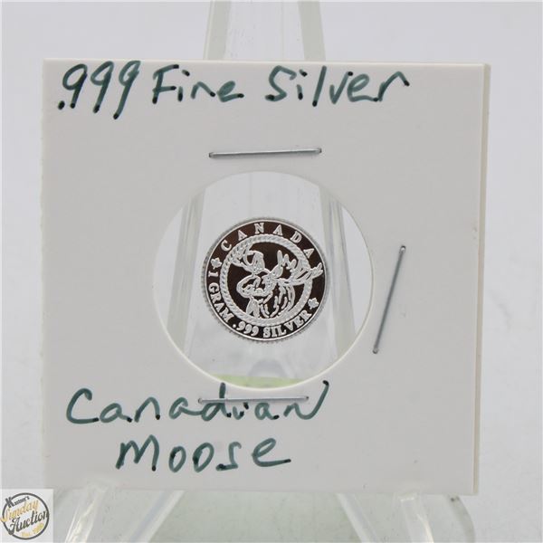 #3515- CANADIAN .999 FINE SILVER 1 GRAM TOKEN WITH