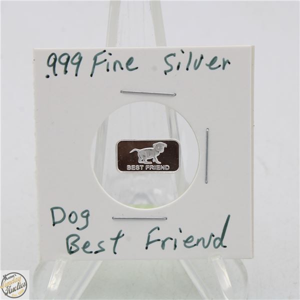 #3518- CANADIAN .999 FINE SILVER 1 GRAM TOKEN WITH