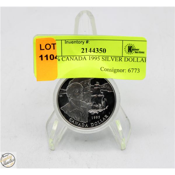 92.5 % CANADA 1995 SILVER DOLLAR