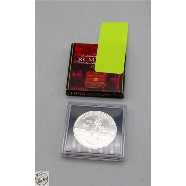92.5 % CANADA 1998  SILVER DOLLAR