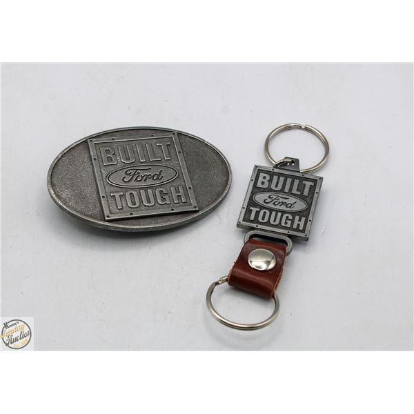 NEW OLD STOCK BUILT FORD TOUGH BELT BUCKLE &