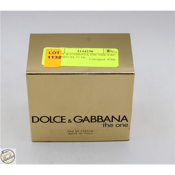 DOLCE & GABBANA THE ONE EAU DE PARFUM, 75 ML