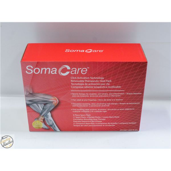BRAND NEW SOMA CARE 6 PIECE SPORTS PACK OF