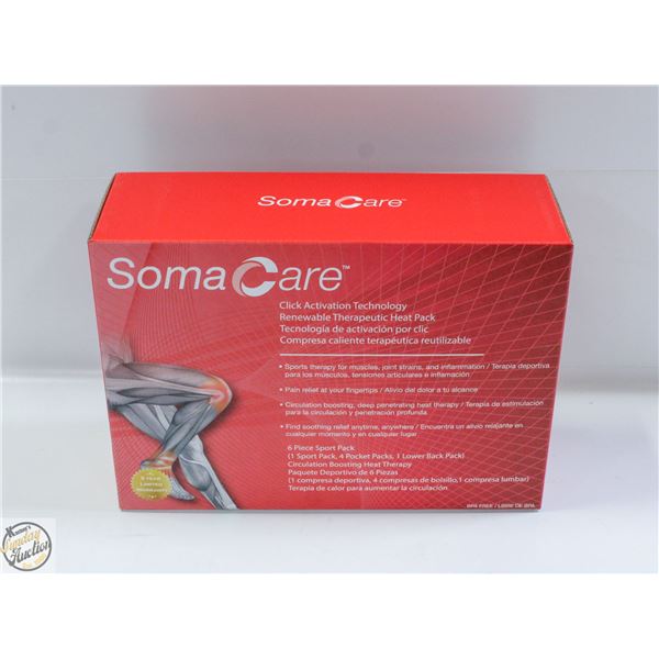 BRAND NEW SOMA CARE 6 PIECE SPORTS PACK OF