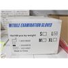 Image 1 : CASE WITH 1000 SIZE LARGE NITRILE EXAM GLOVES
