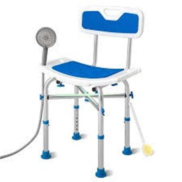 NEWLY ASSEMBLED SUNNYLOAD UPGRADED SHOWER STOOL