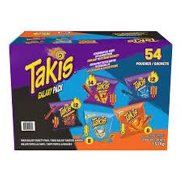 54 X 28G TAKIS GALAXY PACK