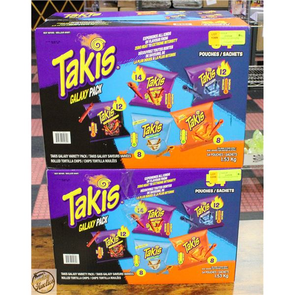 53 X 28G TAKIS GALAXY PACK