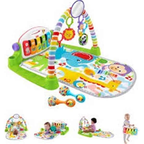 NEWLY ASSEMBLED FISHER-PRICE BABY PLAYMAT GYM
