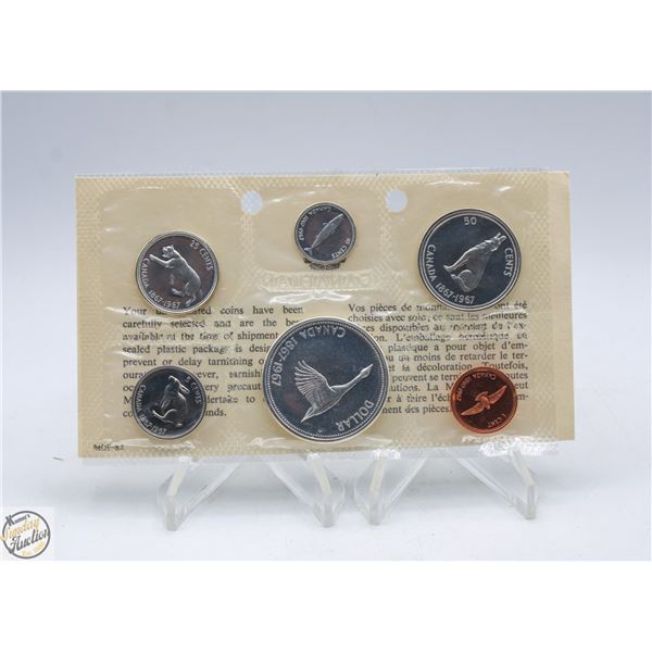 CANADIAN UNCIRCULATED 1967 COIN SET