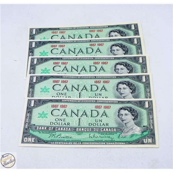 CANDADA 1 DOLLAR CENTENIAL - 5