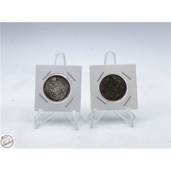 CANADIAN 50 CENT PIECE 1943, 1966