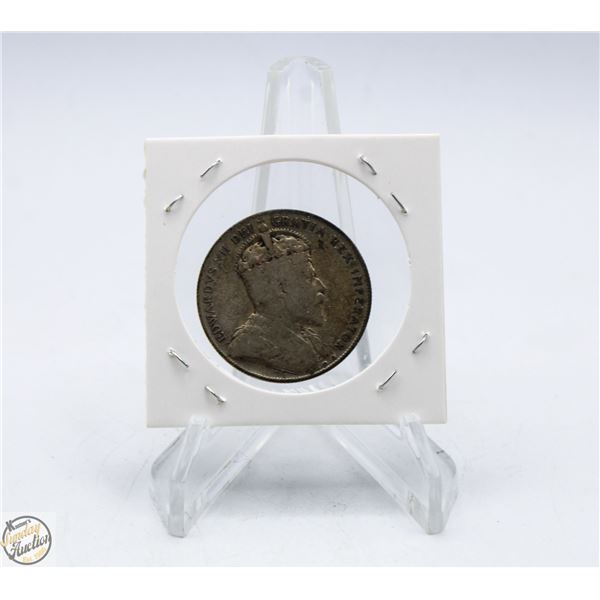 NEWFOUNDLAND 50 CENT PIECE 1907