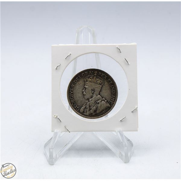 NEWFOUNDLAND 50 CENT PIECE 1911