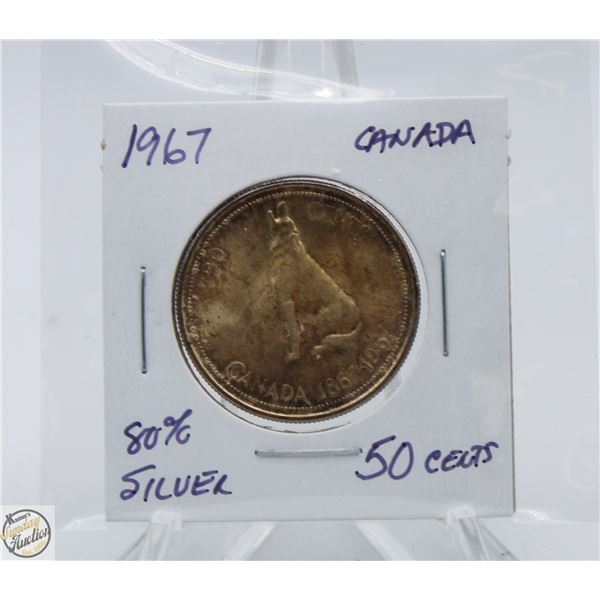 1967 SILVER 50 CENTS