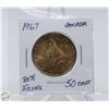 Image 1 : 1967 SILVER 50 CENTS