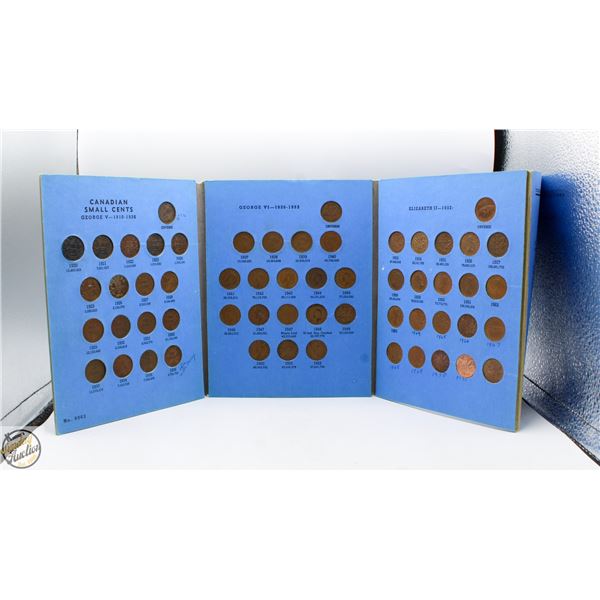 1920-1972 COMPLETE SET OF PENNIES