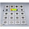 Image 1 : LOT OF 20 1967 CENTENNIAL RABBIT NICKELS