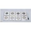 Image 2 : LOT OF 8 1967 CENTENNIAL QUARTERS SILVER