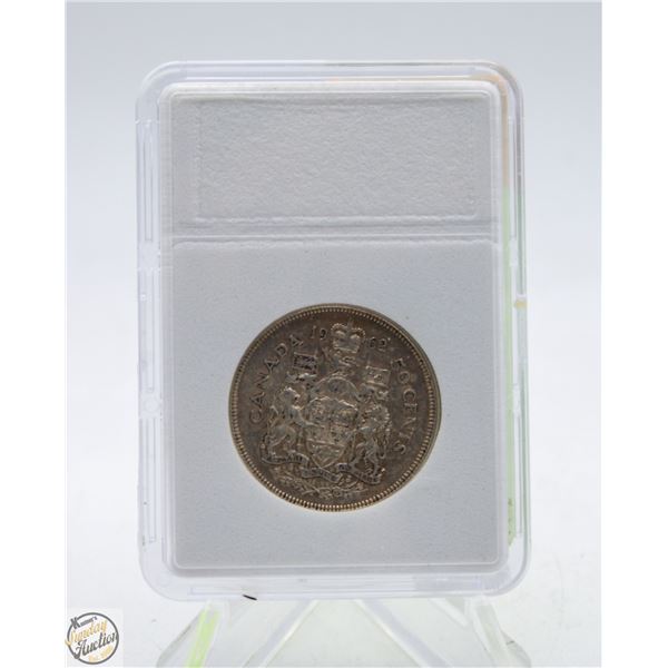 1962 CANADA 50 CENT SILVER COIN
