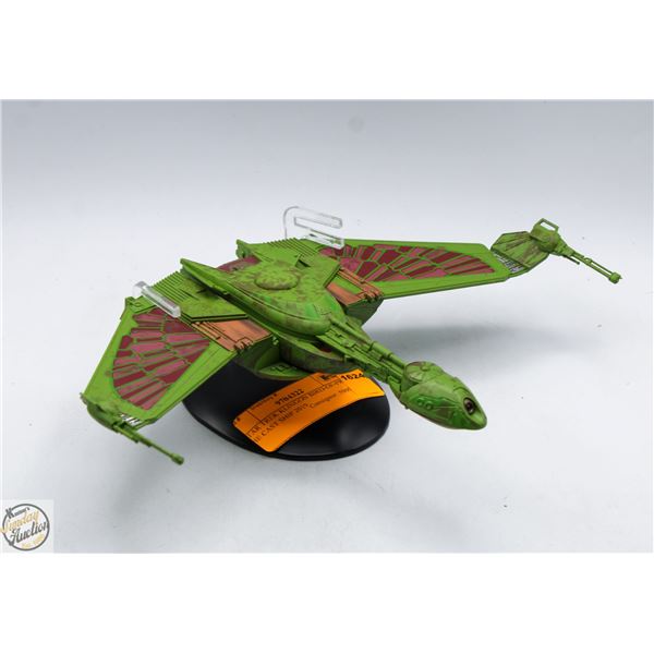 STAR TREK KLINGON BIRD-OF-PREY DIE CAST SHIP 2019