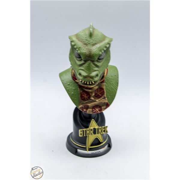 STAR TREK MINI BUST CAPTAIN GORN 63 OF 1000 SIDESH