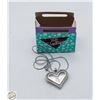 Image 1 : LOCKET OPENING HEART PENDANT NECKLACE