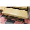 Image 1 : CROSS FRAMED SOFT CUSHIONED BENCH 48" X 18" X 20"
